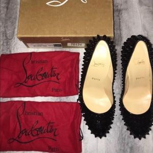 Christian louboutin Bianca spike 40.5 new